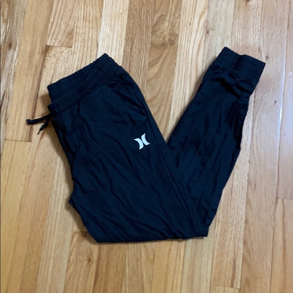 Hurley Other - Hurley black elastic bottom pants